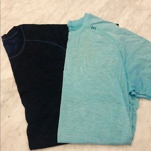 Lululemon men’s ss metal vent shirts EUC sz L